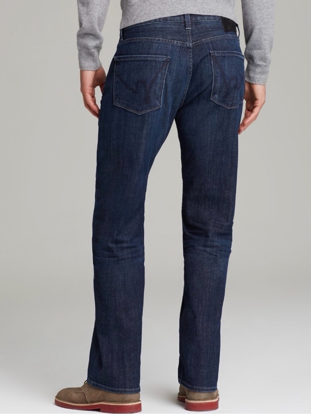 Citizens Of Humanity Dark Indigo‎ Straight-Leg Mens Jeans Sz-34x34.  GG2